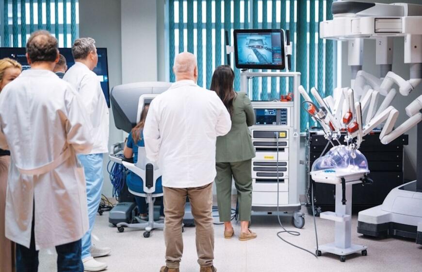 Klaipėdos ligoninėje išbandyta „Da Vinci“ robotinė chirurgijos sistema