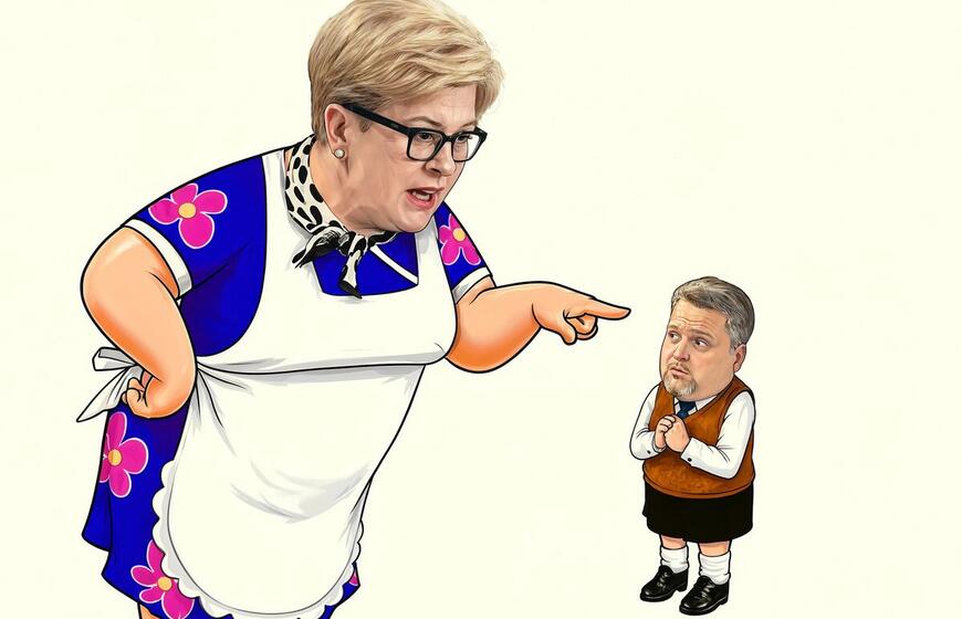 Šimonytė auklėja ministrą