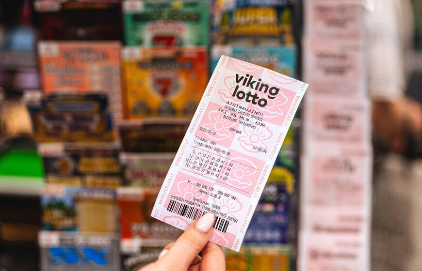 „Vikinglotto“ bilietas