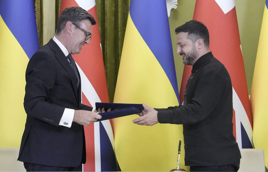 JK premjeras A. Burnhamas lankosi Ukrainoje