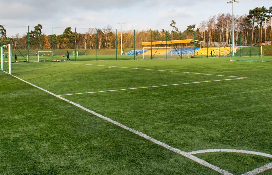 futbolo aikštė, dirbtinė veja