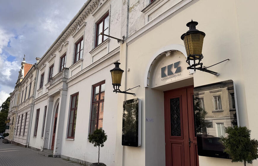 Klaipėdos koncertų salė, pastatas