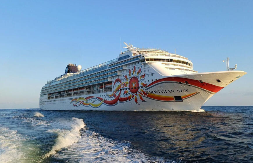 Norwegian sun, kruizinis laivas