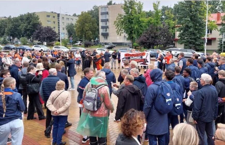 Protestas Gargžduose