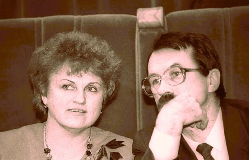 Kazimiera Prunskienė, Romualdas Ozolas