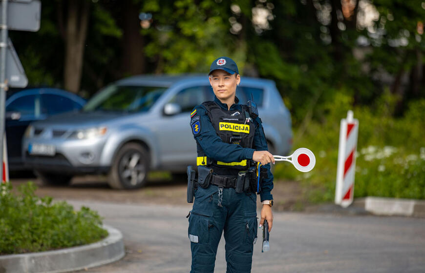 policija, automobiliai