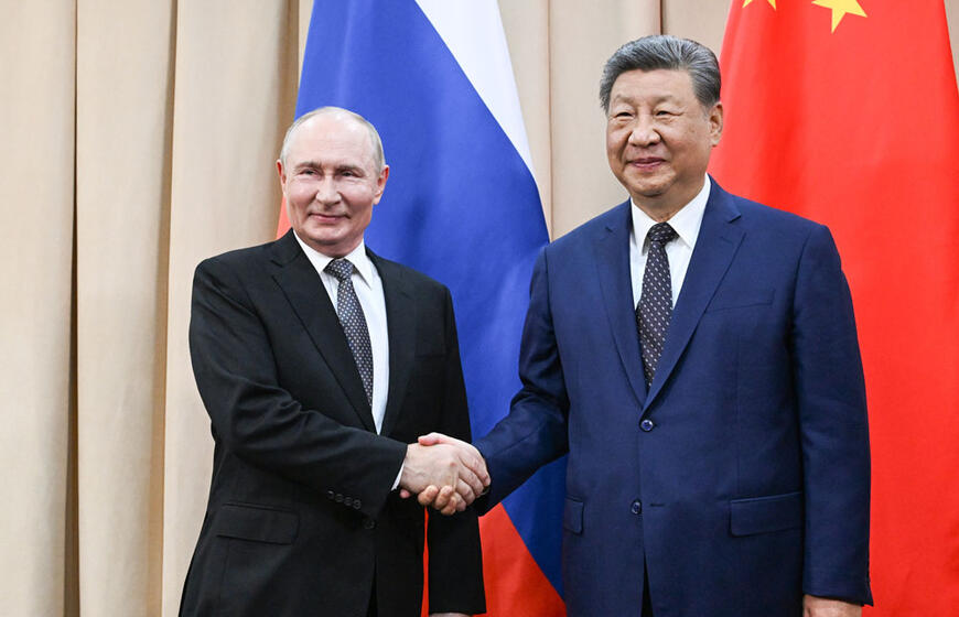 Rusijos ir Kinijos vadovai Putinas ir Xi Jinpingas