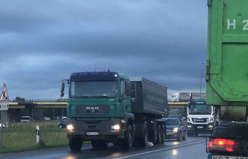 transporto priemonės, kelias, spūstis