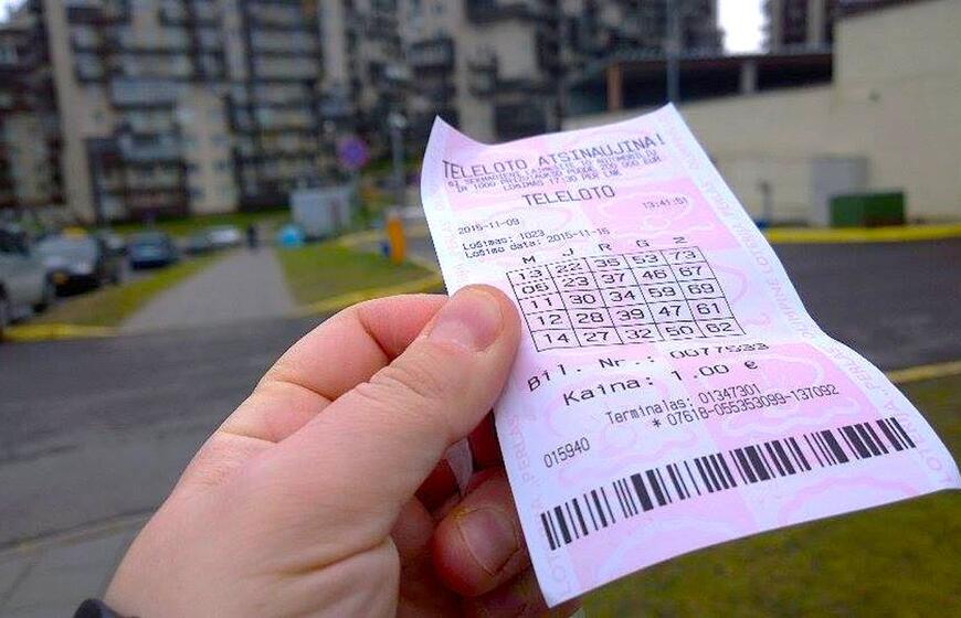 Teleloto laimėjimas