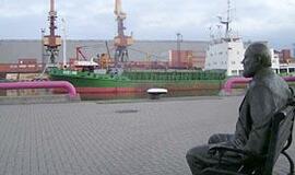 Po Ventspilio laisvąjį uostą pasižvalgius