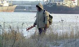 Malkų įlankoje ant ledo žvejoti draudžiama