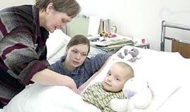 Stebuklas vien tai, kad vaikui auglys nustojo augęs