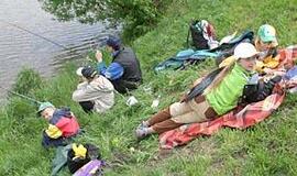 Kintuose žuvį gaudėme ir meškerėmis, ir rankomis