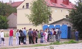 Šventei trūko tualetų ir jūrinės simbolikos