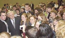 Prezidento vizitas baigėsi slapta misija