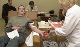 Galimybė nemokamai pasitikrinti sveikatą - aukoti kraujo