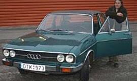 "Audi" koncerną išgelbėjęs modelis - mažeikiškio garaže