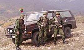 Lietuviams Kosovo žmonės šypsosi tik dieną