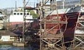 Laivai vaiduokliai - uosto įkaitai