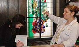 Trapūs vitražai - privatininkų girnose