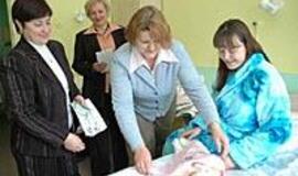 Linkėjimai gyventi be tabako - naujagimiams