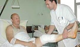 Ligoninėje - reta artroskopinė operacija