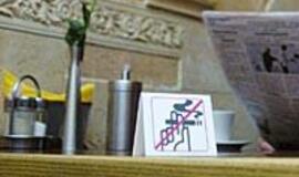 Baruose ir kavinėse - nerūkymo "pratybos"