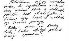 A. Sireika apsisprendė galutinai