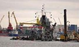 Dėl didesnės grimzlės siūloma išlyginti dugną