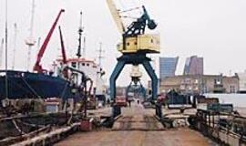 Laivų remontui miesto centre - ne vieta