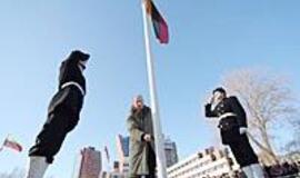 Klaipėdiečiai pagerbti ir namuose, ir sostinėje