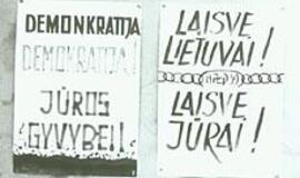 Sąjūdžio siekiai Klaipėdoje liko neįgyvendinti...