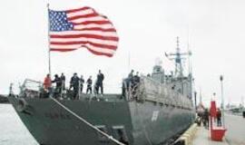 Amerikiečiai sutrumpins viešnagę Klaipėdoje