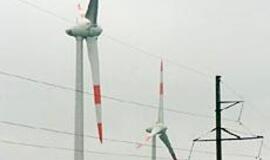 Elektros kainų šuolį padėtų sušvelninti vėjas