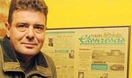 Dailininkas, sukūręs "Vakarų ekspreso" "galvą"