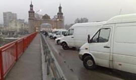 Atsakas muitininkams - tilto blokada