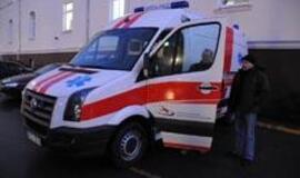 Vaikams gelbėti -  naujas reanimobilis