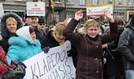 Miesto valdžia ir profsąjungos kalbėjosi be pykčio