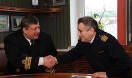 Laivas "Šakiai" - jau kariškių nuosavybė