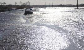 Nei potvynio, nei pinigų upių