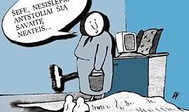 Antstolis visagalis iki sienos