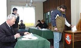 Pasiruošimas rinkimams - nesklandus