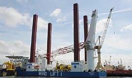 Klaipėdoje statomi vėjo energetikai skirti laivai