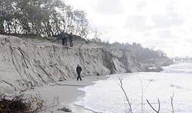 Stichija negaili pajūrio kopų