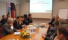 Ministrui pritrūko laiko verslininkams