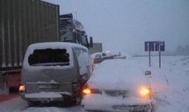 Avarijoje susidūrė 10 automobilių (foto)