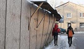 Saugus praėjimas tapo nesaugiu