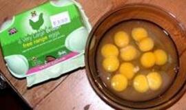 Britę pribloškė neįprasti kiaušiniai