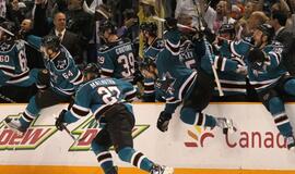 "Sharks" komanda iškopė į konferencijos finalą