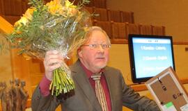Prof. V. Landsbergis apdovanotas už indėlį Europos laisvei ir demokratijai